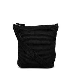Ceannis Cross Body Bag Black Crochet Collection Svart