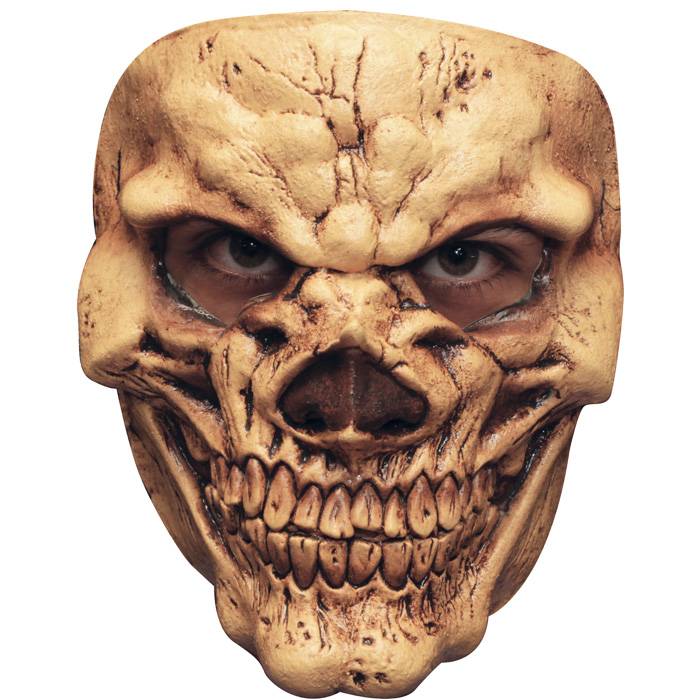 Uhyggelig halloween kraine maske.