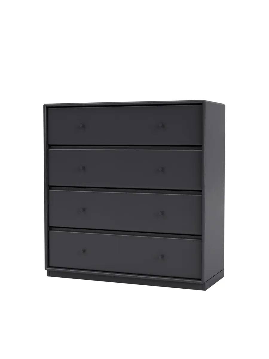 1125 kommode inkl. sokkel fra Montana Anthracite / Sokkel 3 cm - Jacobsen Plus