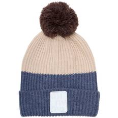 Minymo Mössa m. Fleece - Ull/Akryl - Parisnatt m. Pom-Pom - Minymo - 52 cm - Mössa