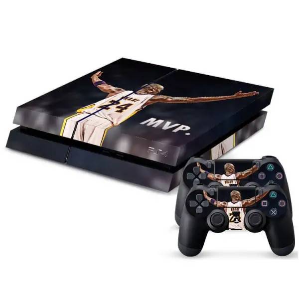 PS4 skin til konsol og to controllere. Kobe Bryant.