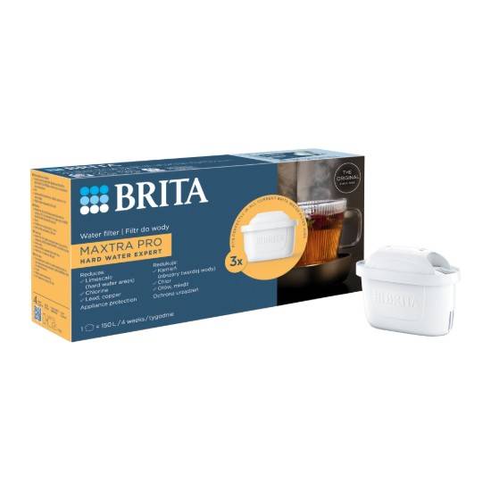 Set med 3 BRITA-filter MAXTRA PRO Hard Water Expert