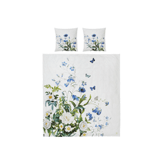 Jim Lyngvild Blue Flower Dobbeltsengetøj