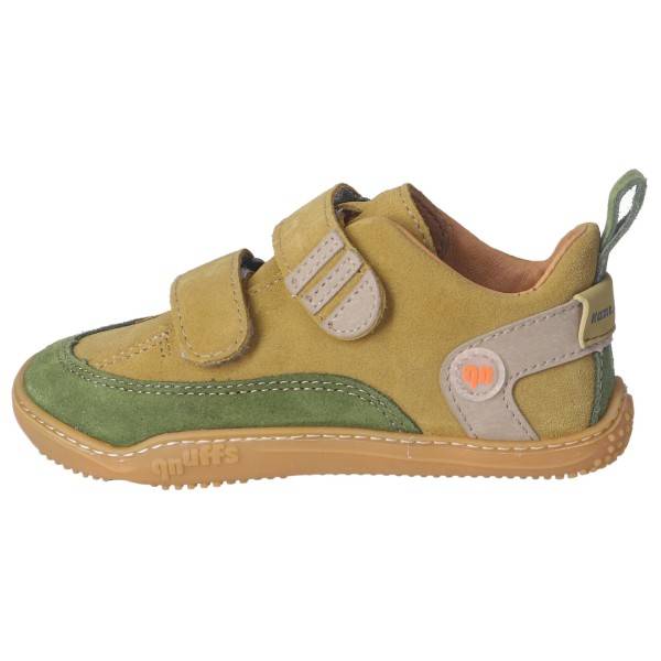 qnuffs Kid's Ahorn Leather Barfotaskor Barn Storlek 31 Färg beige