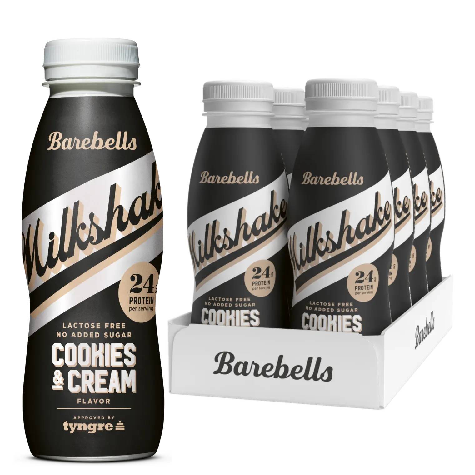 Barebells Milkshake Cookies & Cream Sugarfree 8 x 330 ml