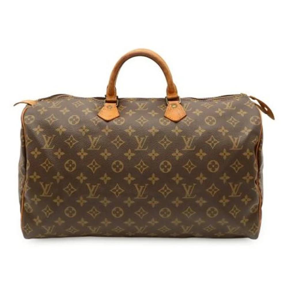 Louis Vuitton Vintage Pre-owned Vintage Boston Bag - Vintage - Dame - Brun - ONE SIZE - Uld