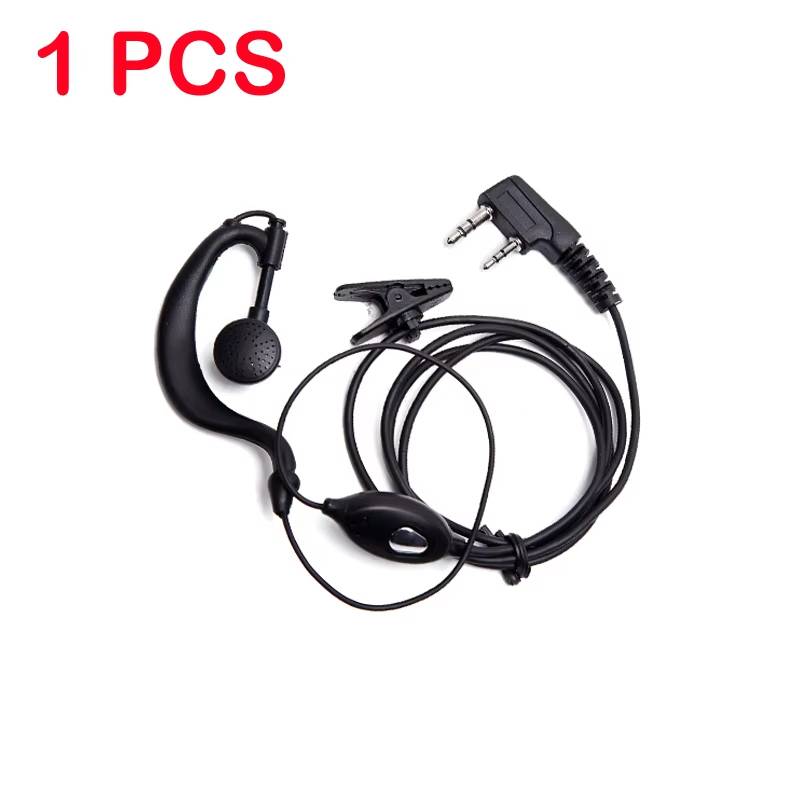Baofeng Headset Walkie Talkie Headphone with Mic 2-Pin K Type for UV-5R DM-32 Two Way Radio Quansheng UV-K6 UV-K5 UV-K5(8)