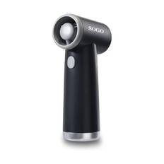 Sogo Håndholdt Ventilator - H 11,5 cm - Drifttid op til 7 timer - 3 hastigheder