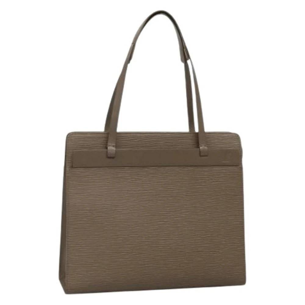 Louis Vuitton Vintage Pre-owned Laeder louis-vuitton-tasker - Vintage - Dame - Brun - ONE SIZE - Tyl