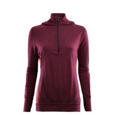 Aclima LightWool Hoodie Woman Zinfandel / Baked Apple (Auslaufware)