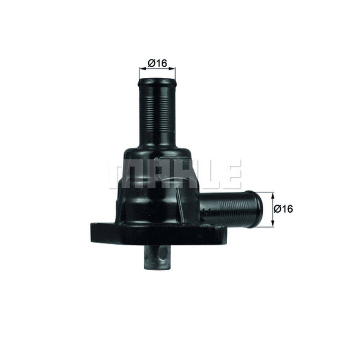 Termostat, kylvätska MAHLE TI 37 84D
