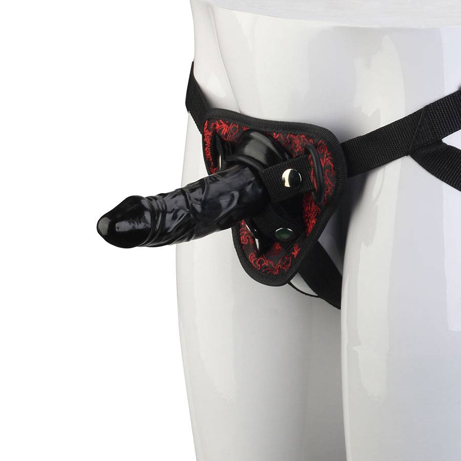 Blaze - Deluxe Strap-on Dildo - Svart