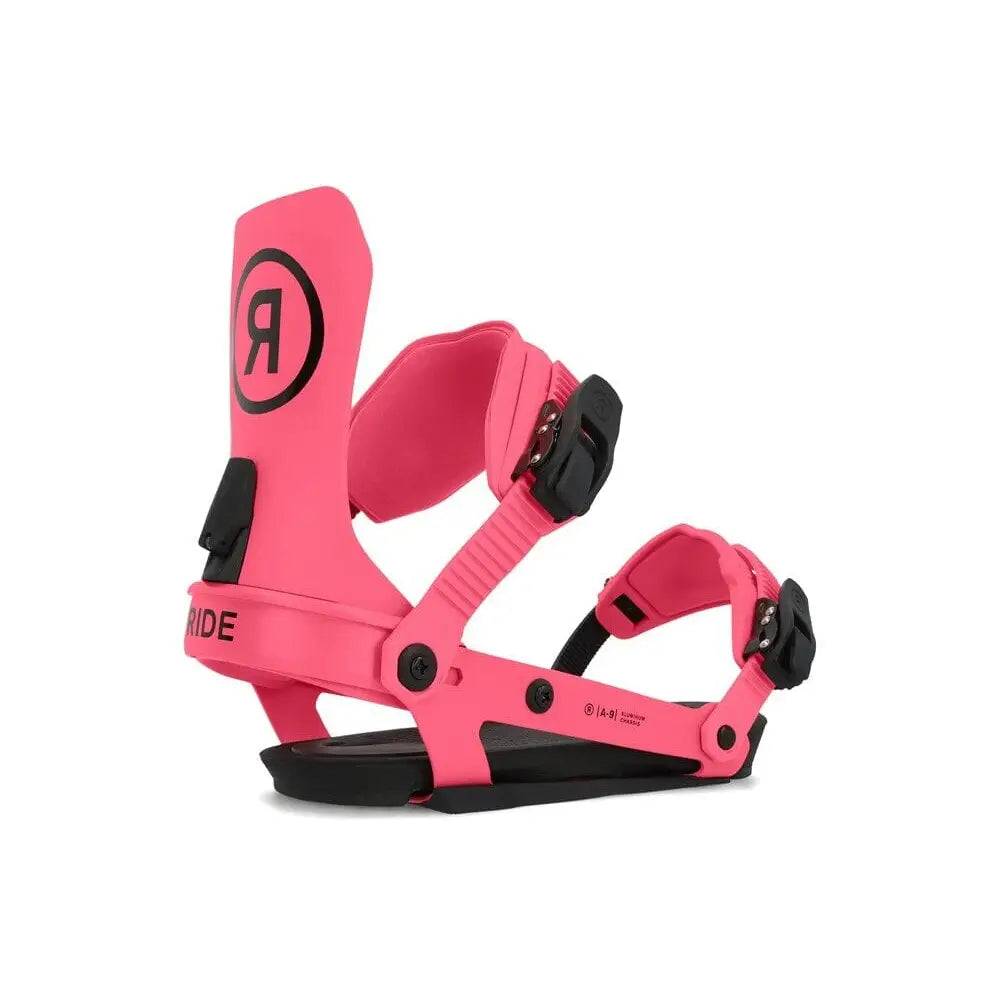 Ride A-9 Snowboard Binding 2024 (DFS) - PINK / S