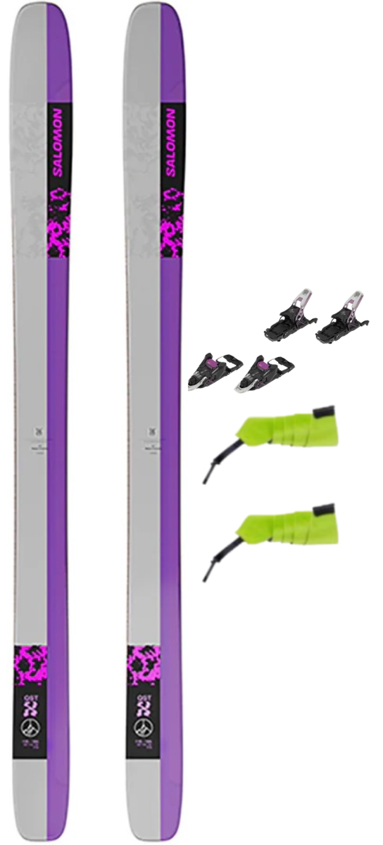 Demo - Salomon QST X, 192cm + Salomon Shift 13 Binding + Skind.