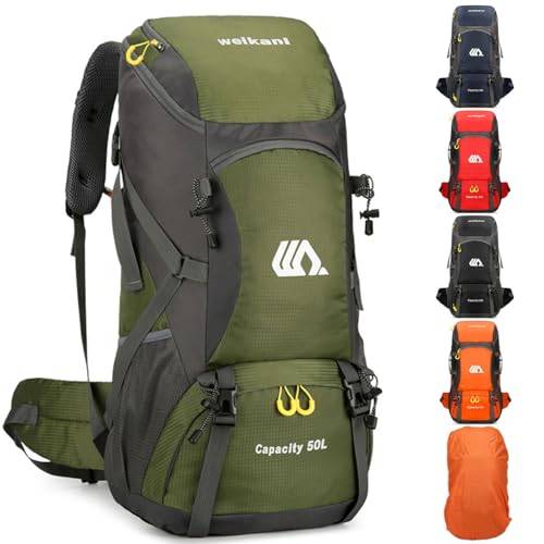Favuit Vandringsryggsäck 30 l, män kvinnor vandringsryggsäck ultralätt vikbar reseryggsäck vandring ryggsäck stor klättring dagryggsäck för resor bergsklättring camping utomhus resor sport