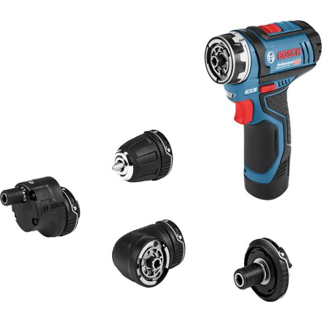 Bosch Akku skruemaskin GSR12v-15fc 2x2,0 4xbor