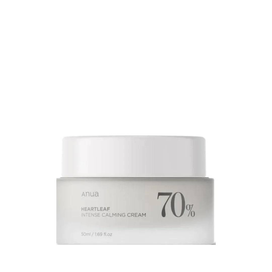 Anua - Heartleaf 70 Intense Calming Cream - 50ml (U. box beskadiget under transport)