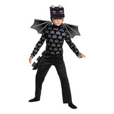 Minecraft Ender Dragon Børnekostume - Medium