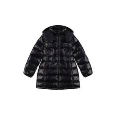 Hooded Poly Puffer Down Jacket
