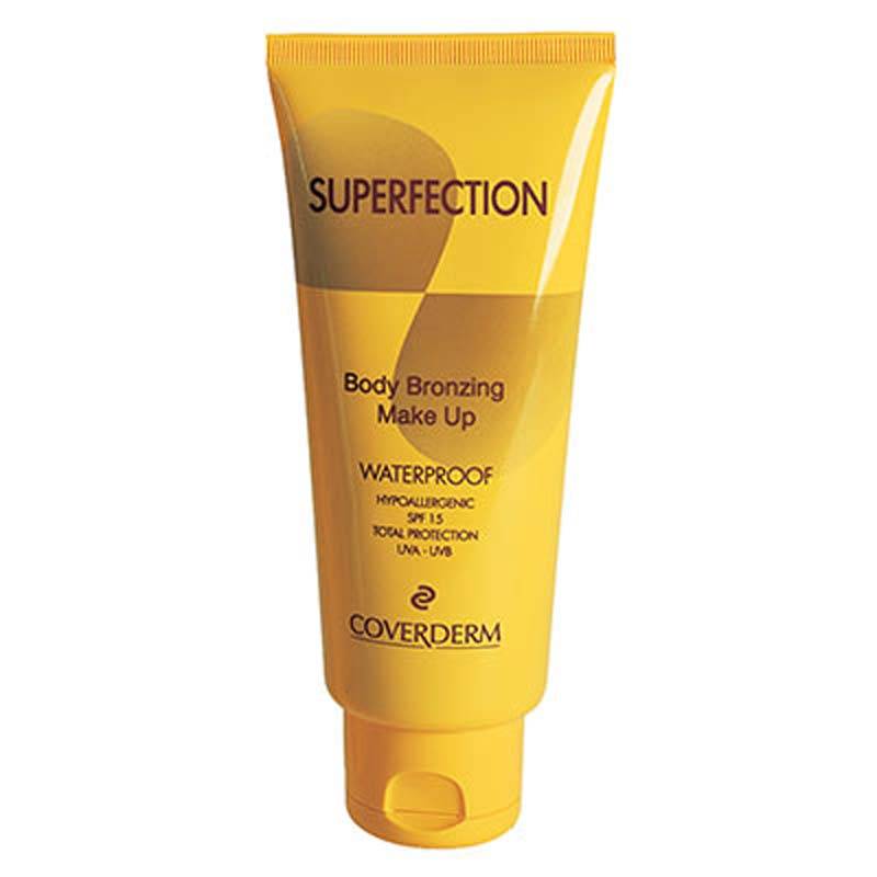 Coverderm Superfection Body Bronzing Waterproof Make-Up SPF 15 100ml # 4 (100 ml)