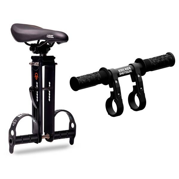 Kids Ride Shotgun MTB Front Kindersitz/Lenker Combo Set Cykelbarnstol Storlek One Size Färg black