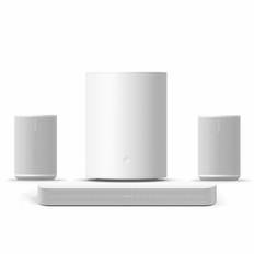 Sonos Beam (gen 2), Era 100 & Sub Mini 5.1.2 soundbarpaket, vit