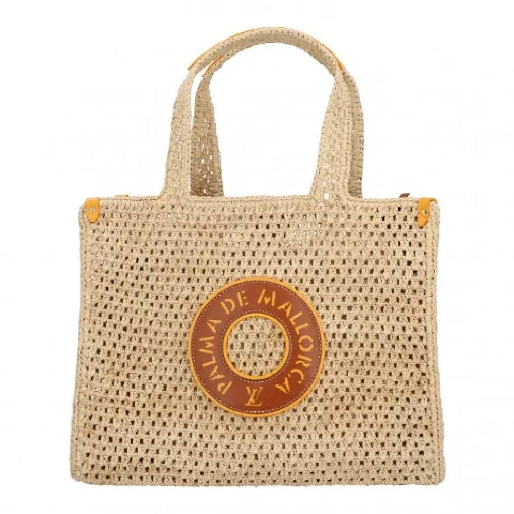 Louis Vuitton Vintage Pre-owned Stof louis-vuitton-tasker - Vintage - Dame - Brun - ONE SIZE - Tyl
