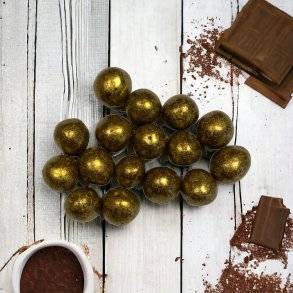 Chokolade Weibel guld hasselnødder fladpose 70g