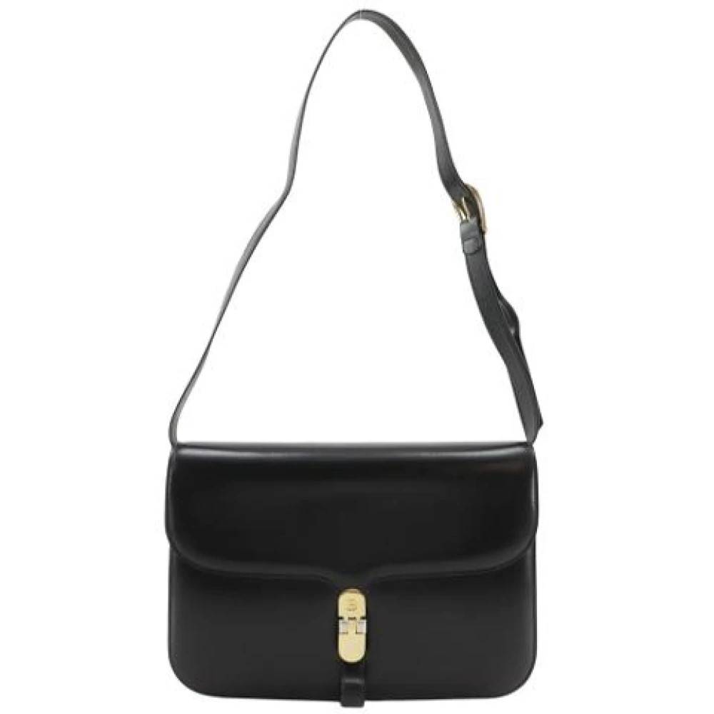 Bally Pre-owned Pre-owned Skuldertaske - Vintage - Dame - Sort - ONE SIZE - Uld