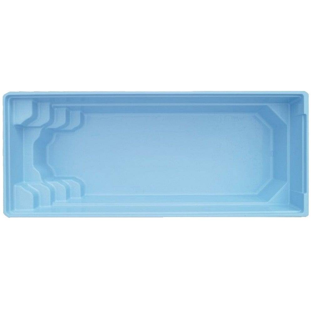 Fjordpool Glasfiberpool Trelleborg 7x3,1x1,55m - 7x3.1x1.55m