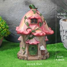 TEMU Garden Miniature Set - Resin , Dwarf & Bonfire Designs For Diy Yard Decor And Bonsai Landscaping, Room Decor
