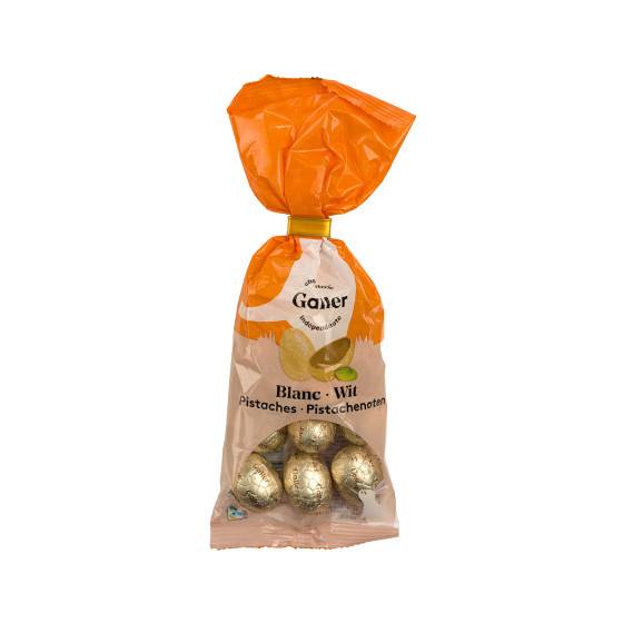Set of chocolate Easter eggs Galler White Pistachios, 93 g
