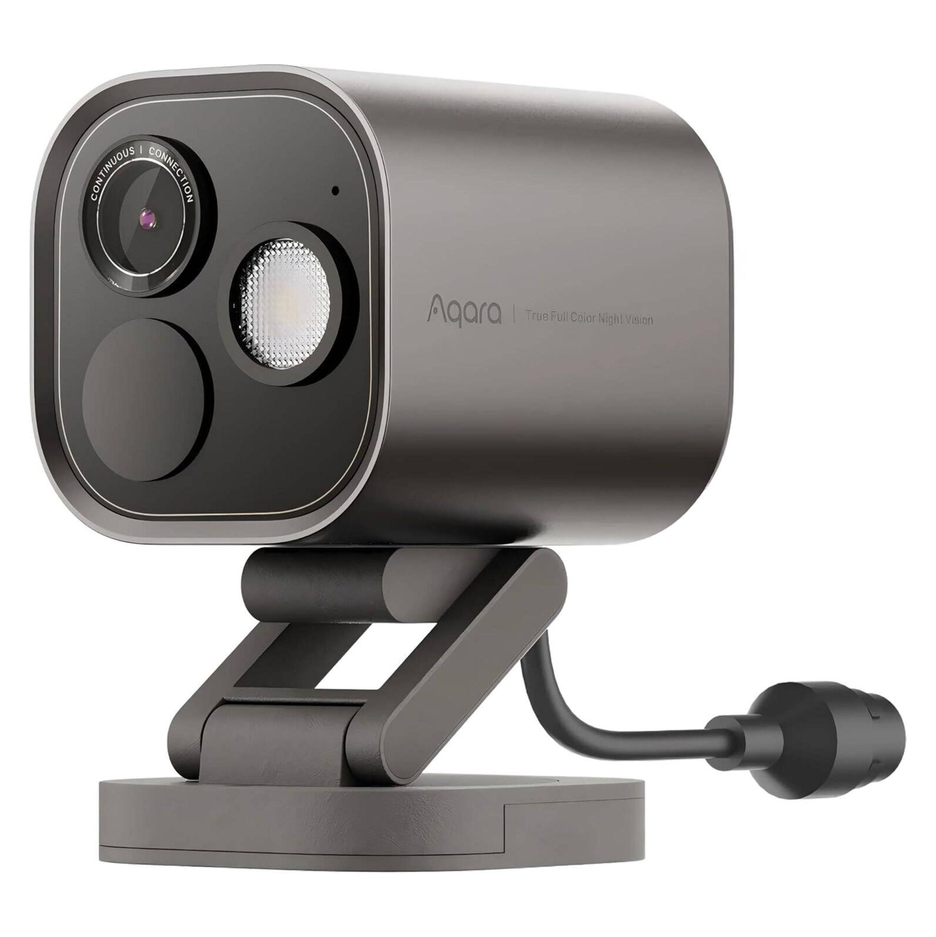 Aqara Camera Hub G5 Pro (PoE) – Overvågningskamera med indbygget smart home-hub - Grå