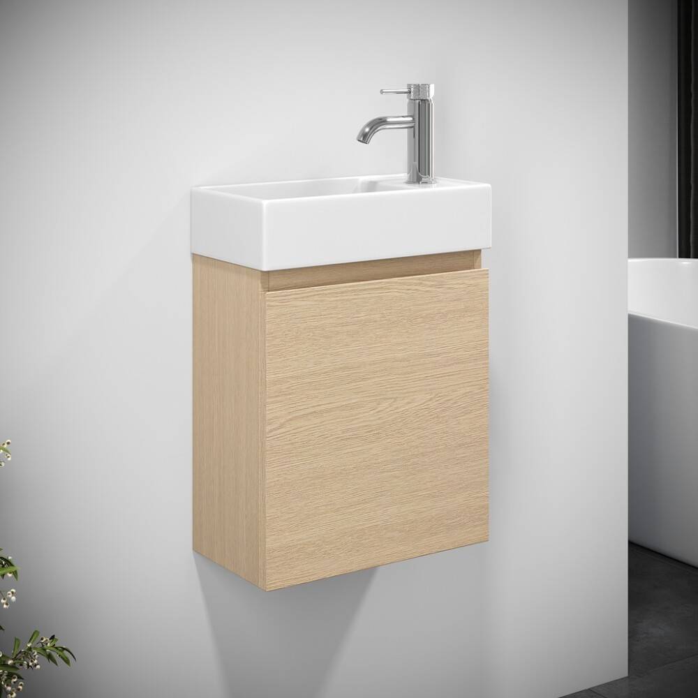 Camden underskab med vask Integrated Slim eg 40 cm