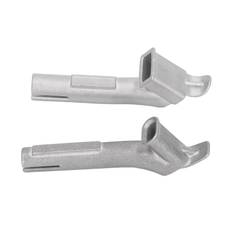 2Pcs Heat Gun Nozzle 5x14mm 5x10mm Hot Air Gun Nozzle Tip Stainless Steel Welding Gun Nozzle for