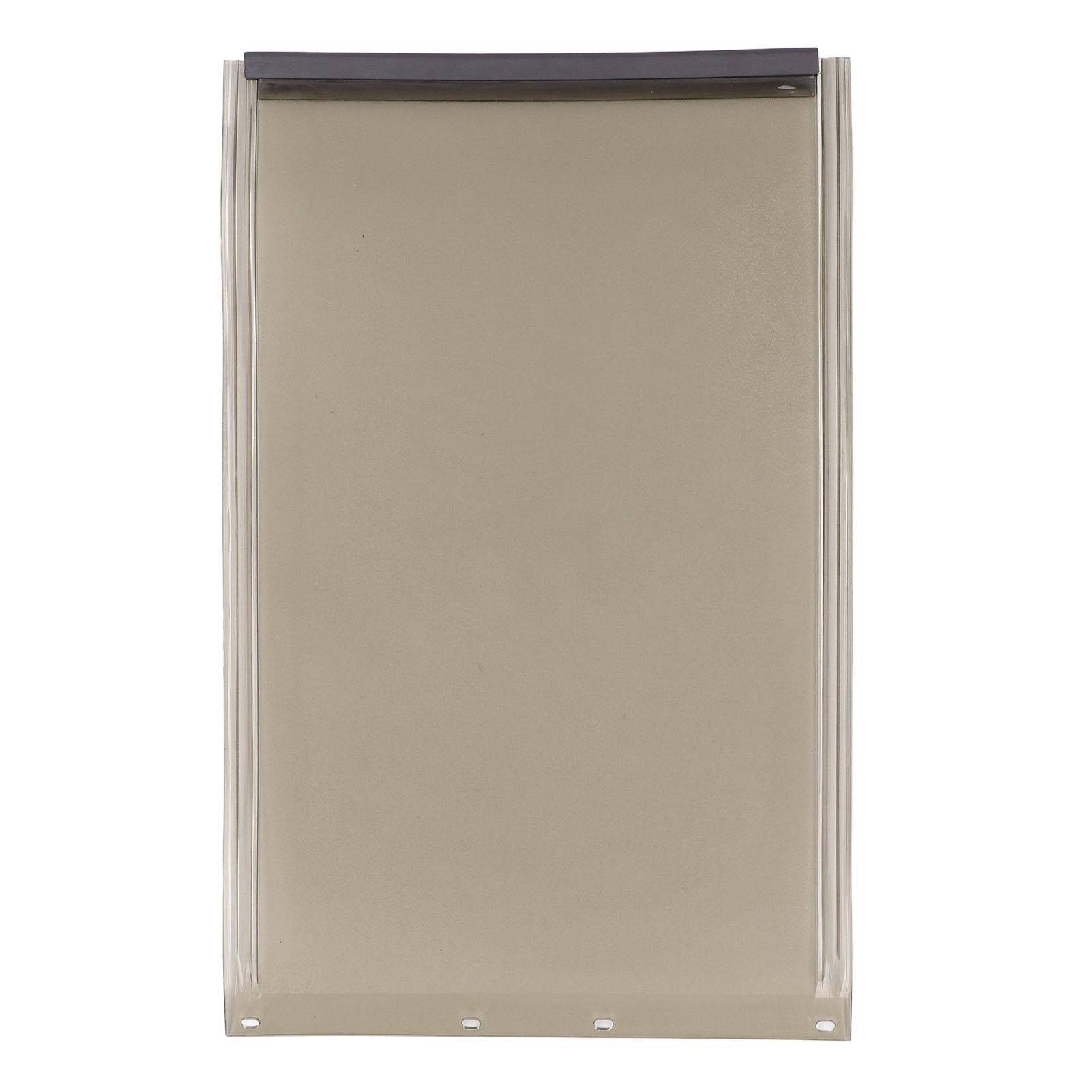 Hunddörr Ersättningsflikar Mjuk TPU Lätt att Installera Vattenbeständiga Husdjursdörrsflikar L, 43 X 26cm / L(for 6.5-9kg)