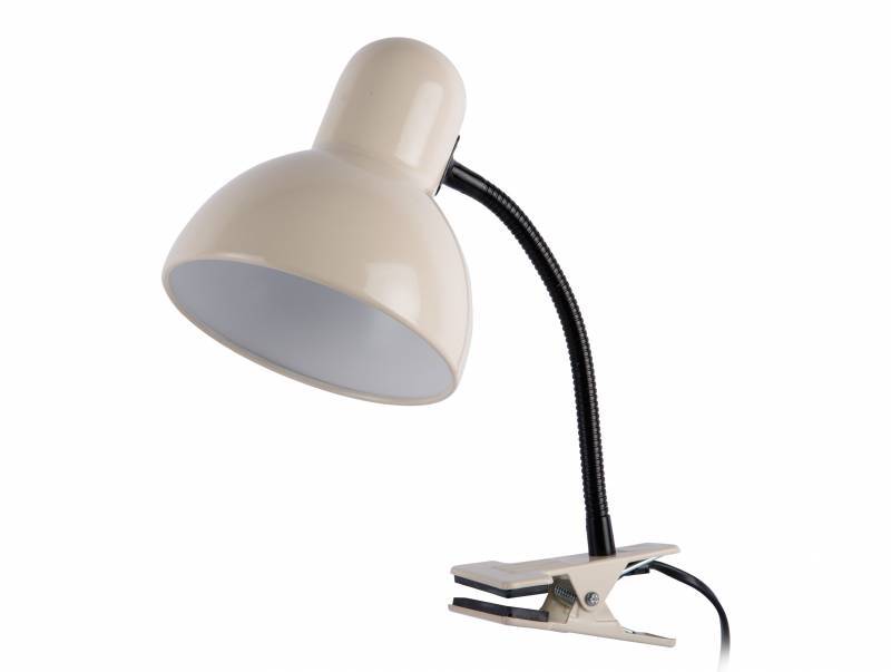 Leitmotiv klemmelampe Ø14cm jern hvid