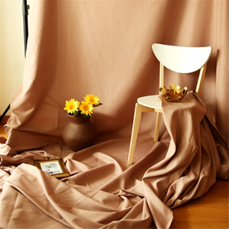 Beige Stof Baggrund 300x300 cm.