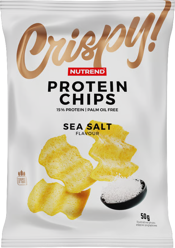 Nutrend Crispy! Protein Chips 50 g gräddfil och lök