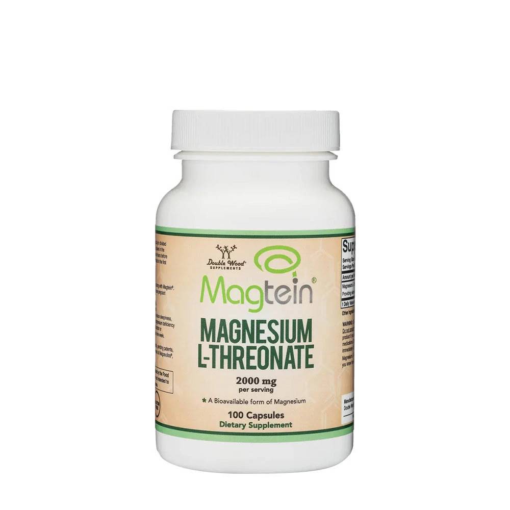 Double Wood Supplements Magnesium L-Threonat 100 Kapsler