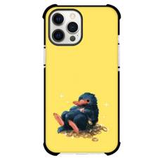 Fantastic Beast Phone Case For iPhone Samsung Galaxy Pixel OnePlus Vivo Xiaomi Asus Sony Motorola Nokia - Fantastic Beast Niffler Sitting On Golden Egg Yellow Background