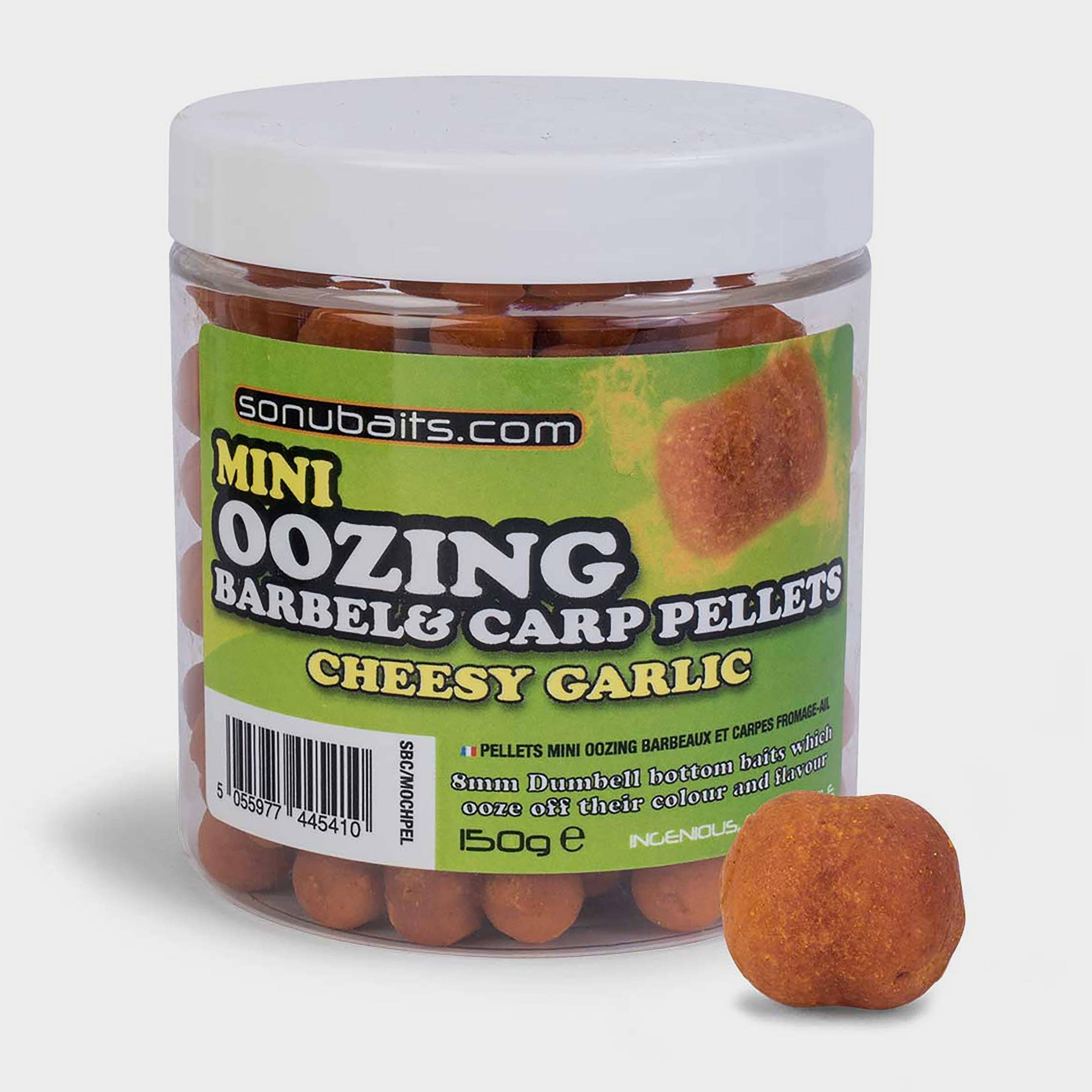 Sonu Baits Sonubaits Cheesygarlic Mini Oozing Pellets, Orange - One Size