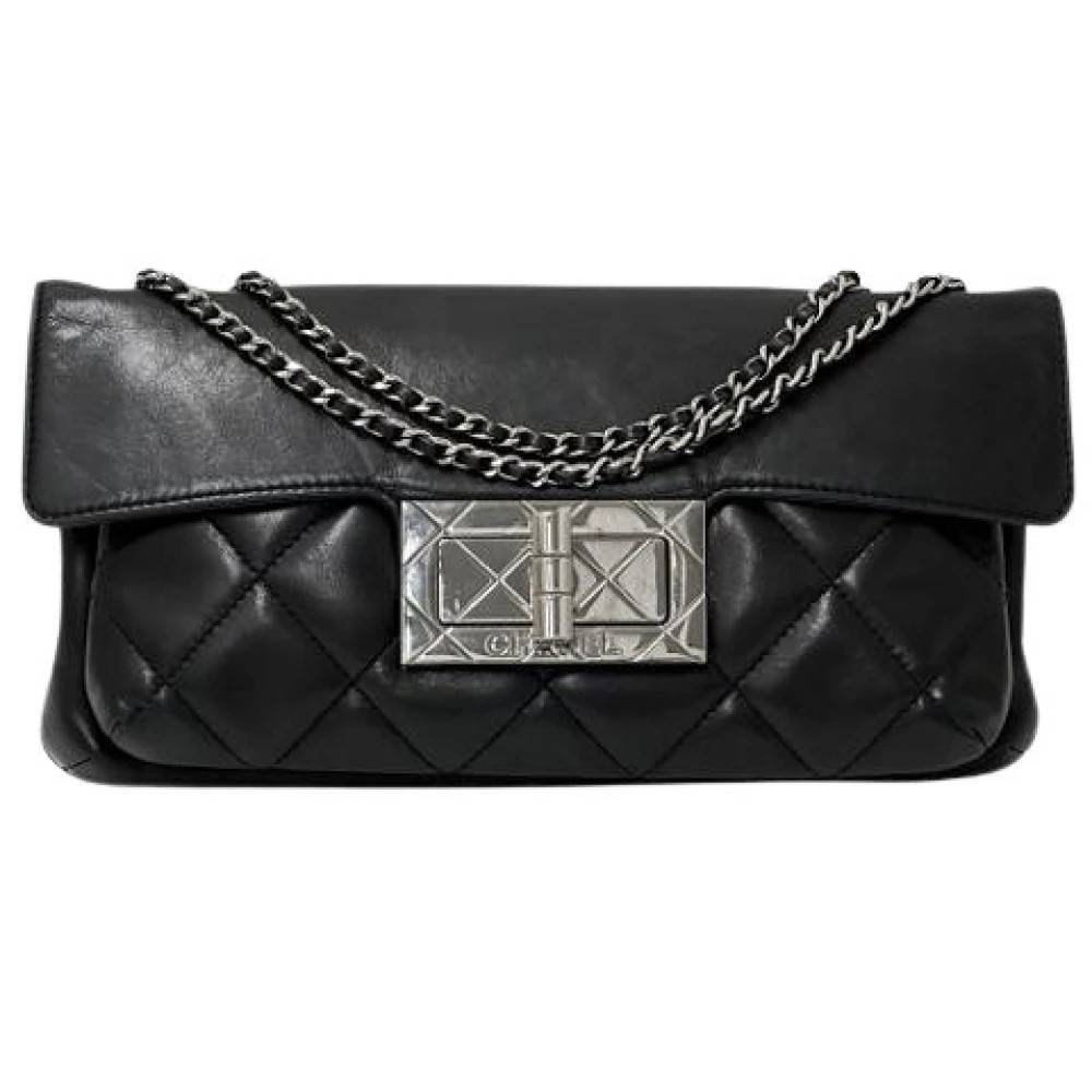 Chanel Vintage Pre-owned Vintage Skuldertaske - Vintage - Dame - Sort - ONE SIZE - Uld