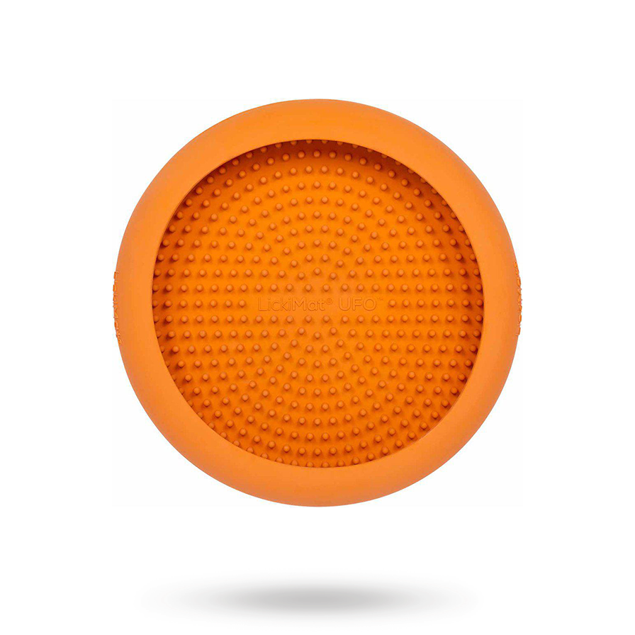 LickiMat Ufo Hundskål - Orange
