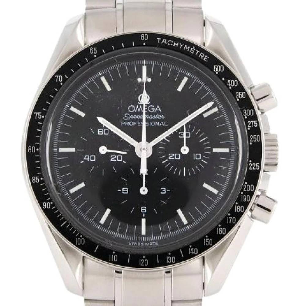 Omega Vintage Pre-owned Speedmaster Professional Stainless Steel 3570.50 - Vintage - Herre - Sort - ONE SIZE -