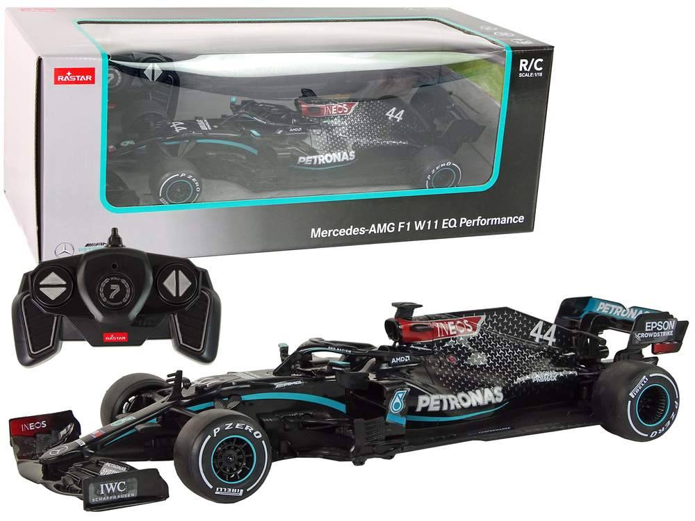Mercedes-AMG F1 RC Race Car 1:18 Skala