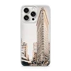 Sunny-Case mobiltelefonfodral New York Full Street 176 skyddande stötdämpare kompatibel med iPhone 14 PRO