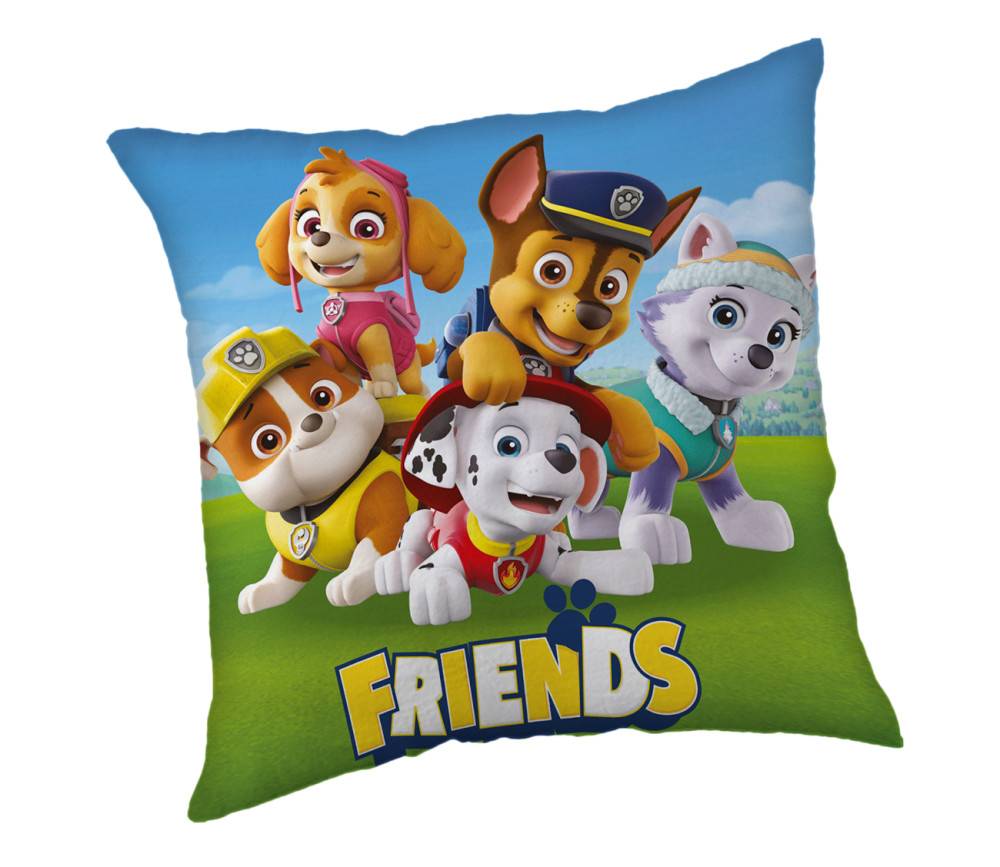 Paw Patrol Friends dekorativ kudde 40x40 cm