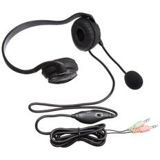 Buffalo BUFFALO Binaural Neckband Headset Black BSHSN02BK