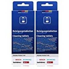 2-pack Bosch rengöringstabletter för kaffe helautomater termokannor TCZ6001 2 x 10 tabletter